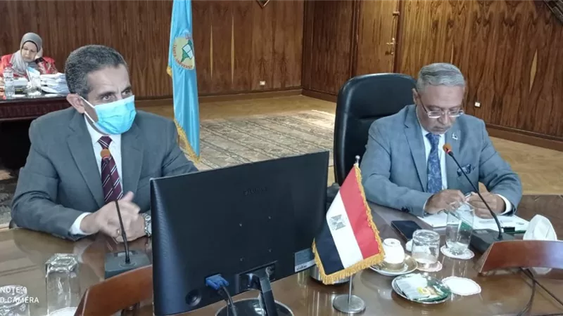 محافظ الغربية يشارك في الاجتماع الدوري لمجلس جامعة طنطا