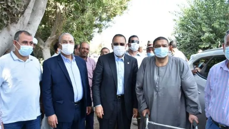 توفير 148 قطعة ارض بمركز الحسينية لمبادرة حياة كريمة.. بالصور