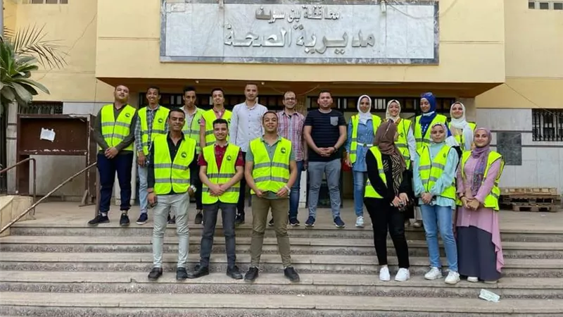 النائب العمده: يشيد بمشاركة الشباب في حملة الحصول على لقاح كورونا ببنى سويف