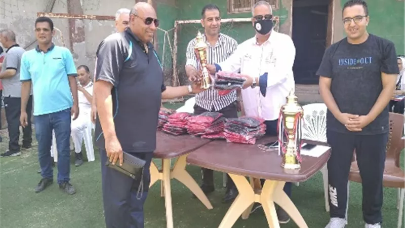 وكيل الشباب والرياضة بالقليوبية يشهد ختام فعاليات دورى المصالح الحكومية