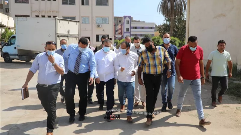 محافظ المنوفية يتفقد مستشفى منوف العام وأعمال تطوير حميات منوف الجديدة ومركز تلقي اللقاح... صور وفيديو