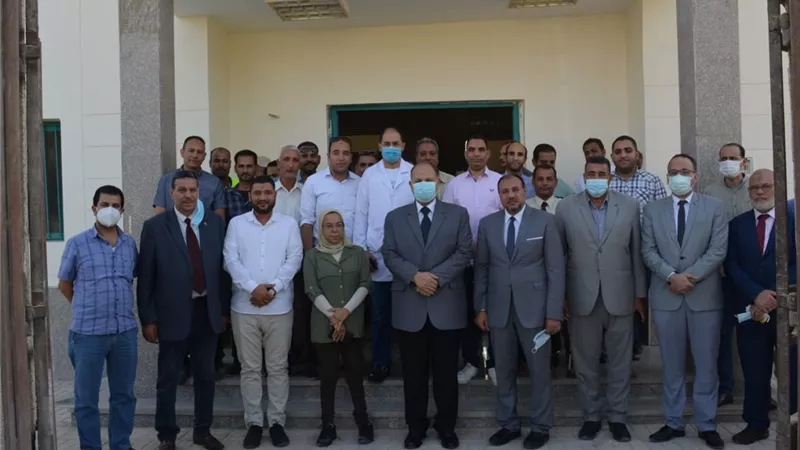 محافظة أسيوط، ونائب رئيس جامعة الازهر وعميد الطب يفتتحون أول غرفة لتقديم الخدمات الطبية لمرضى القدم السكري بالمجان