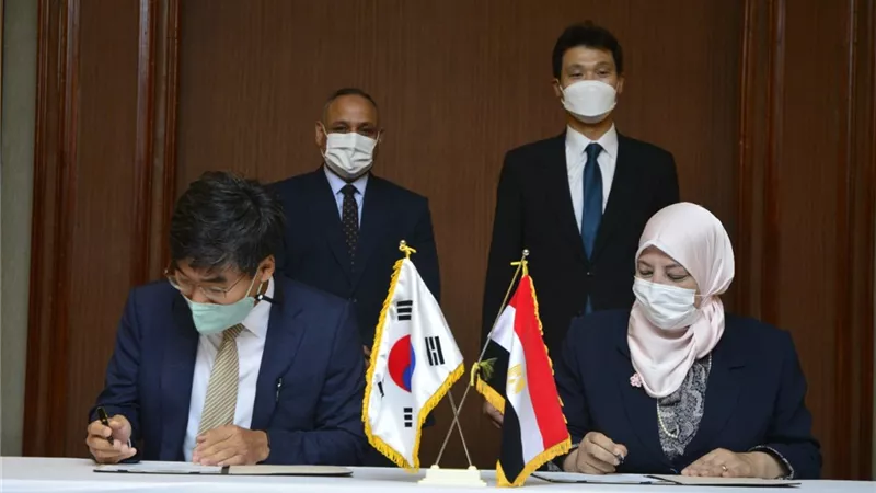 بالصور ..افتتاح المشروع المصرى الكورى لتطوير مكتب براءات الاختراع