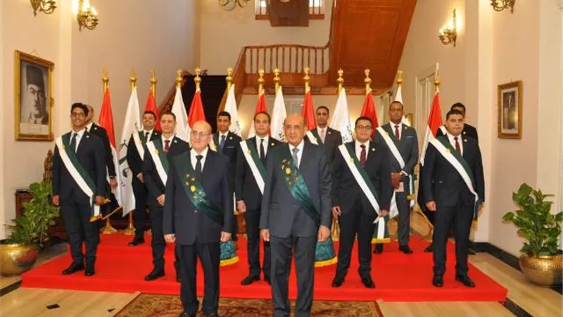 المندوبون المساعدون الجدد يؤدون اليمين القانونية أمام رئيس مجلس الدولة.. صور