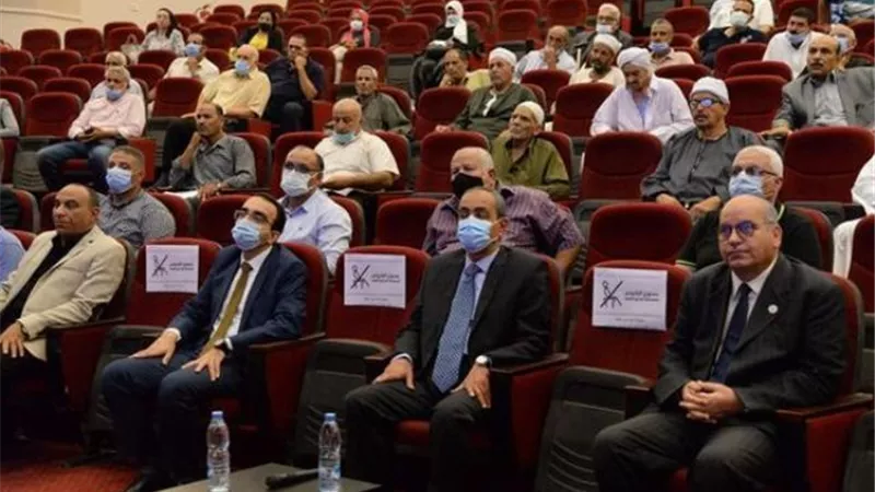 6 توصيات هامة لمؤتمر تأهيل المساقي والري الحديث في الإسماعيلية..صور
