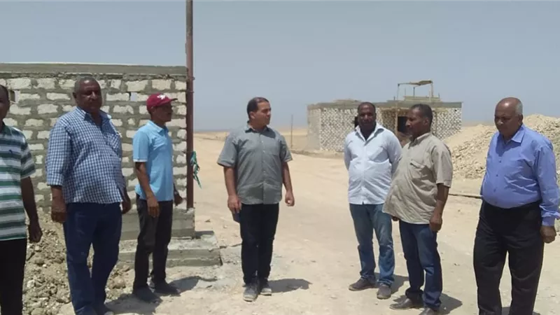 رئيس مدينة الزينية شمال الأقصر يتفقد العمل بعدد من المشروعات القومية