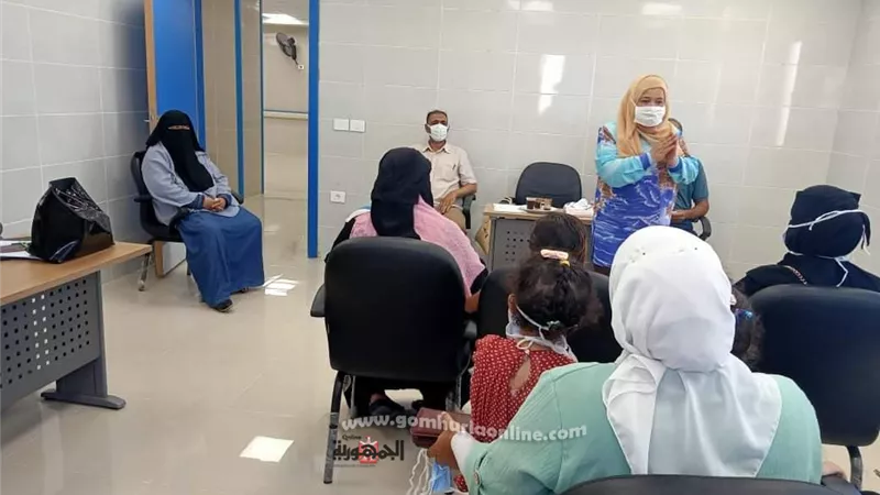 ندوة تثقيفية عن لقاح كورونا بوحدة طب اسرة الجبيل بطور سيناء