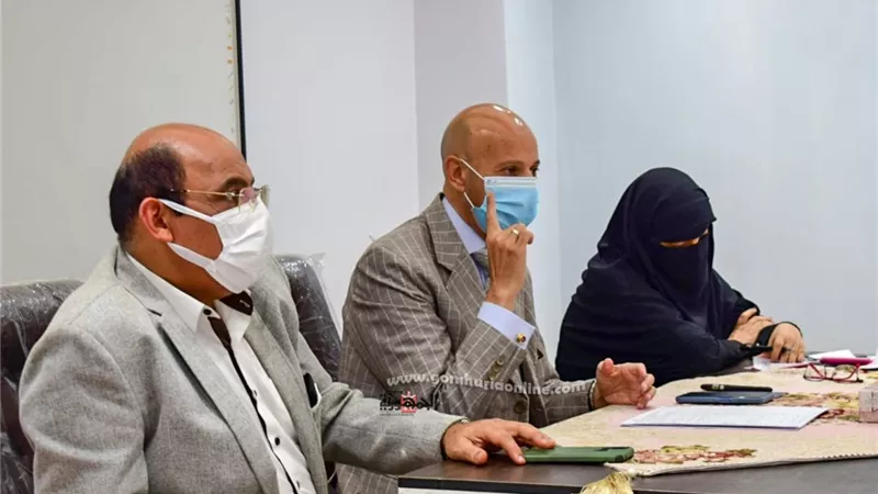 وكيل وزارة الصحة بالشرقية يجتمع بمديري الإدارات الصحية لمناقشة خطة العمل بالمبادرات الرئاسية