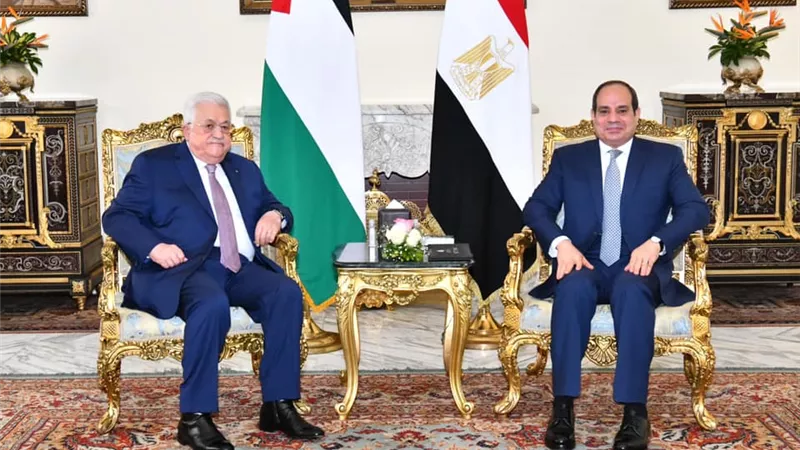 الرئيس السيسي يؤكد على حقوق الشعب الفلسطيني المشروعة وآماله وطموحاته