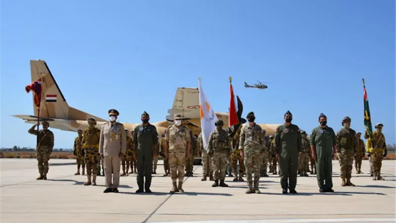 إنطلاق فعاليات التدريب المشترك المصرى القبرصى بطليموس ٢٠٢١