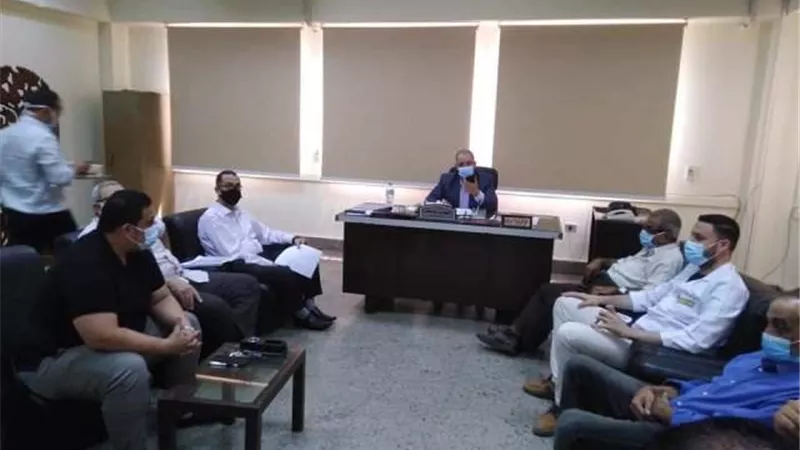 مدير التأمين الصحى بالشرقية يترأس المجلس التنفيذى الشهرى لمنطقة العاشر