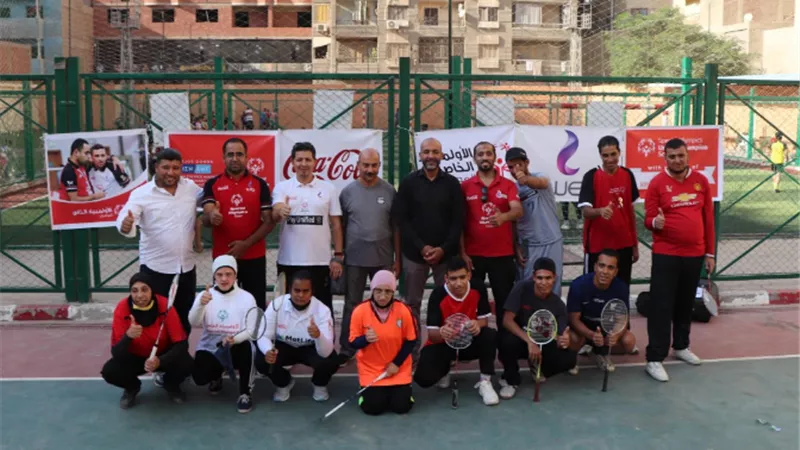 مصر تطلق برنامج الريشة الطائرة في الهواء بالأولمبياد الخاص