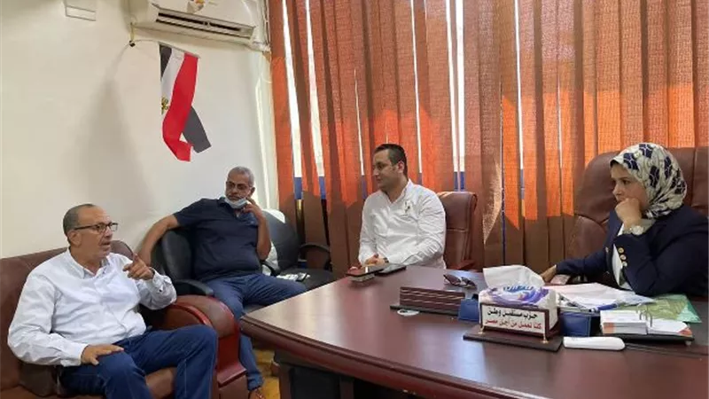 مستقبل وطن كفرالشيخ.. تشكيل لجنة لحل مشكلة الصرف الصحى بأريمون