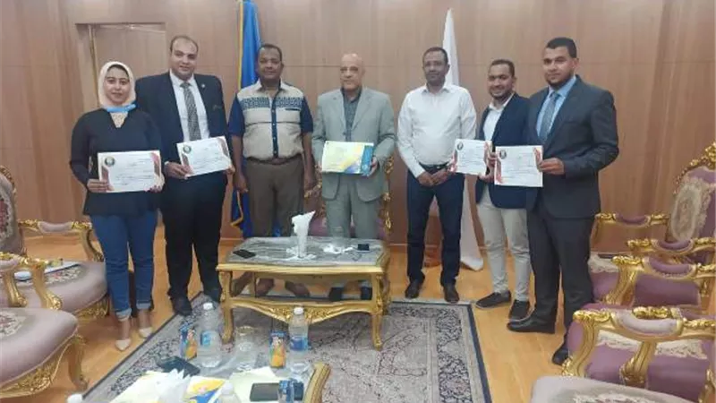 جامعة أسوان الأولي علي مستوي الجمهورية في تصنيف تايمز هاير ايدكوشين