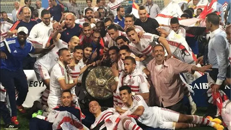 نجوم الزمالك يحتفلون بدرع الدوري في حلقة خاصة من برنامج 