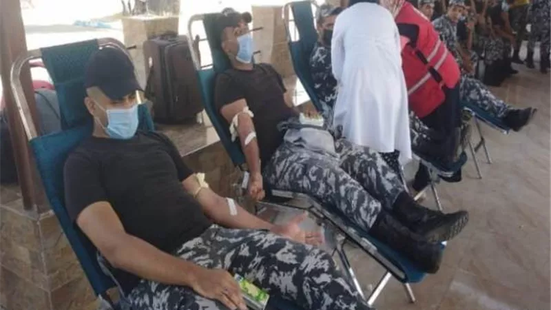 حملة للتبرع بالدم في مديرية أمن الغربية..صور