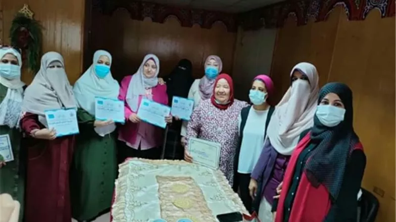 تكريم تمريض رعاية الأمومة والطفولة بالإدارات الصحية بالقليوبية
