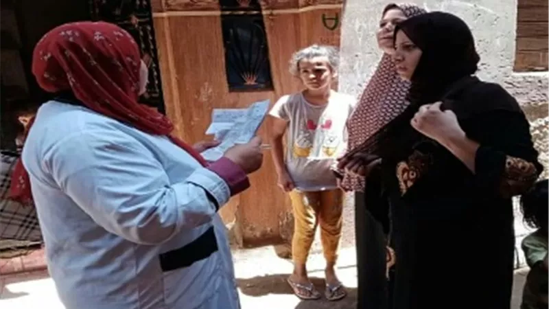 قوافل طبية لحصر المتخلفين عن التطعيم ضد شلل الاطفال بصحة القليوبية