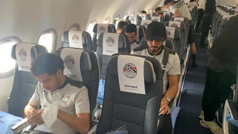 بعثة منتخب مصر تصل للجابون استعدادًا لخوض الجولة الثانية من تصفيات كأس العالم