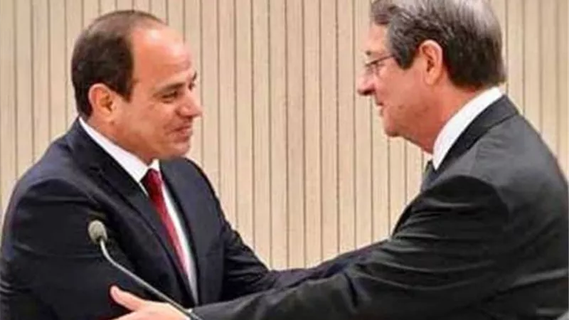 الرئيس القبرصى: تدشين اللجنة الحكومية العليا مع مصر خطوة لتعزيز الشراكة بين البلدين