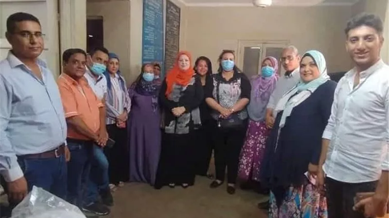 أمانة المرأة بمستقبل وطن أسيوط تطلق أولى القوافل الطبية فى ابنوب لغير القادرين.. بالصور