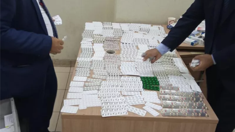 ضبط راكب بحوزته 3630 قرص مخدر