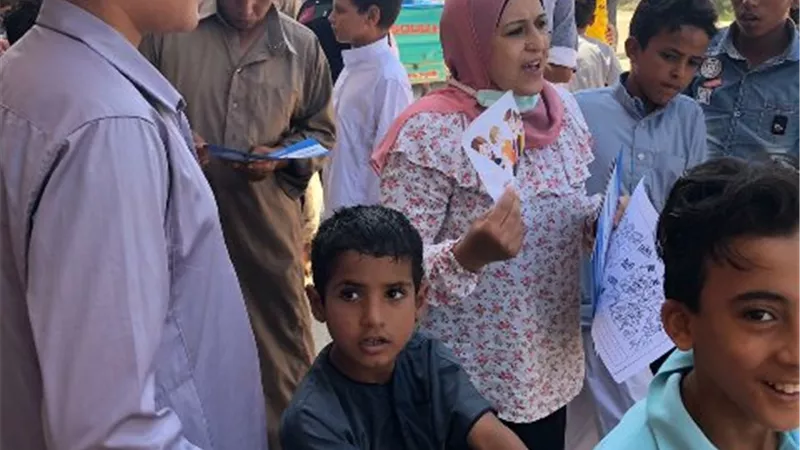 حملات توعية ميدانية ضد الإدمان تجوب قرى الإسماعيلية ..صور