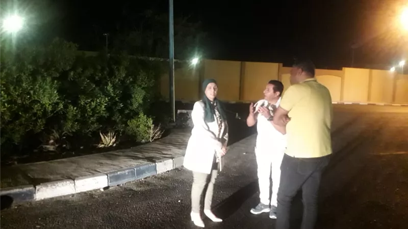 رئيس مدينة سفاجا فى جولة لمتابعة مشروعات تطوير خطوط الكهرباء والصرف الصحي
