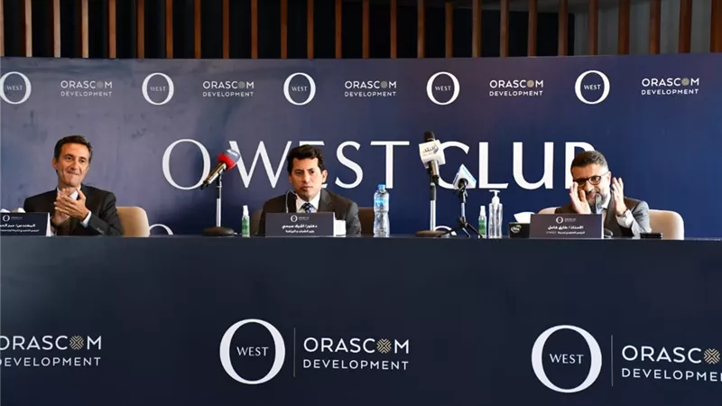 وزير الرياضة يضع حجر أساس إنشاء نادي O west Club بمدينة ٦ أكتوبر