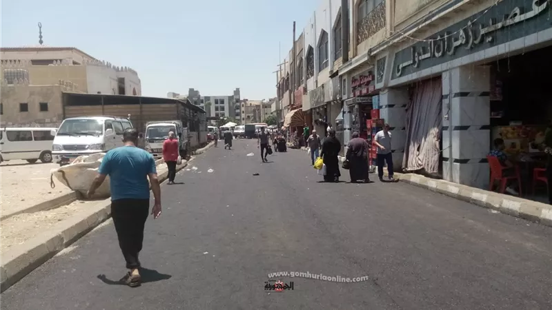 لجان دائمة بالمناطق الحيوية فى العاشر من رمضان لرفع الإشغالات والباعة الجائلين