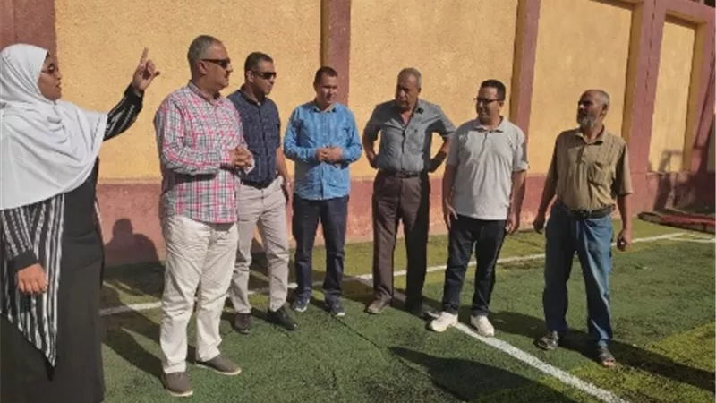 الصبروط يتابع مبادرة احياء مركز شباب الصفا بمدينة طوخ