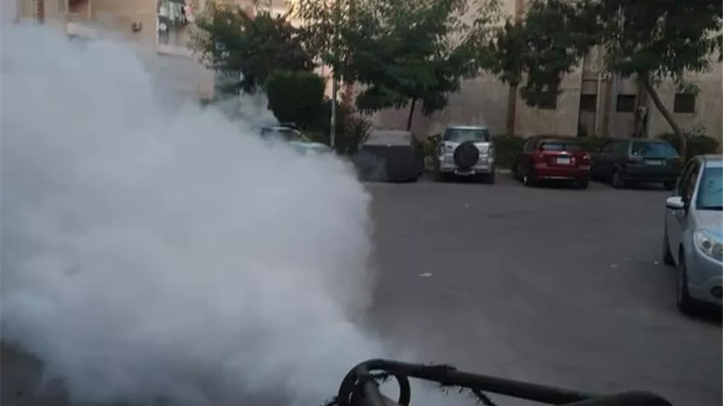 حملات رش وتطهير بنطاق حى المنتزه أول