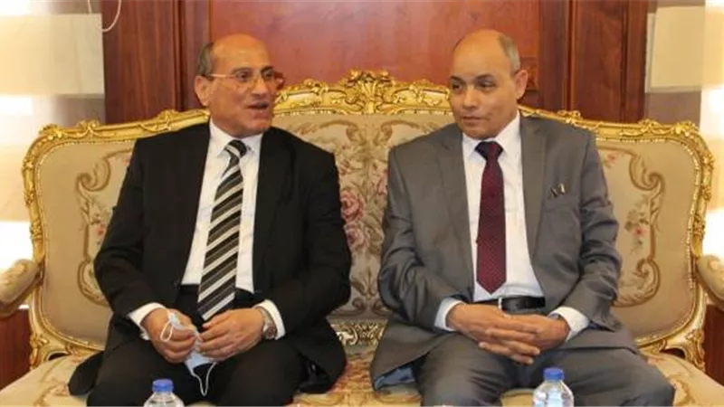 رئيس محكمة النقض يهنئ رئيس النيابة الإدارية على منصبه