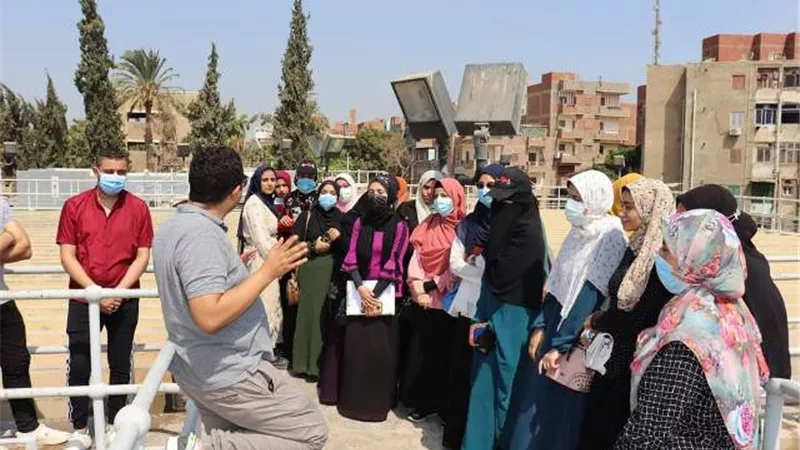 بدء التدريب الصيفي لطلبة الجامعات بشركة مياه بني سويف ..صور