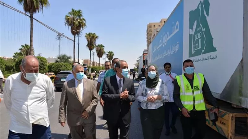 محافظ الاسماعيلية الرئيس السيسي يفتح أبواب الخير