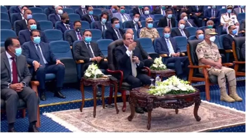 الرئيس السيسى: حتى يكون المواطن المصرى مطمئنا.. لن نسمح بدخول بضائع مستوردة غير مطابقة للمعايير الاوروبية