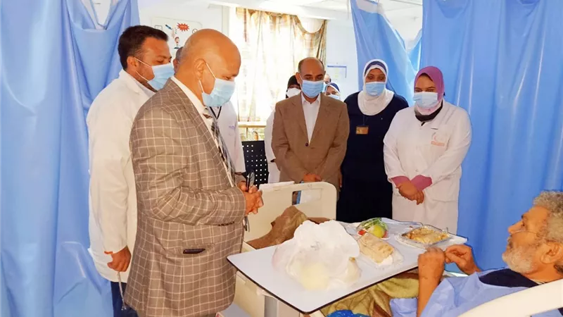 جولة تفقدية لوكيل وزارة الصحة بالغربية على مستشفى زفتي العام-صور