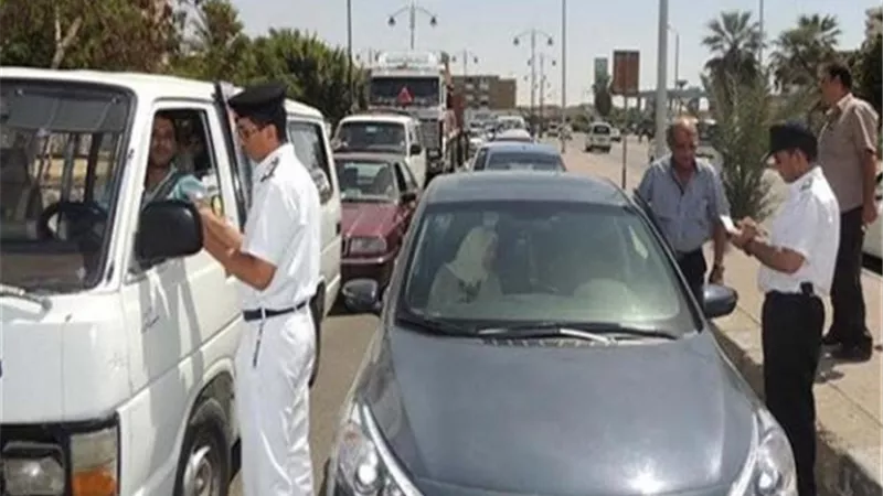 أبرزها السرعة الزائدة .. المرور : ضبط 5120 مخالفة متنوعة فى يوم