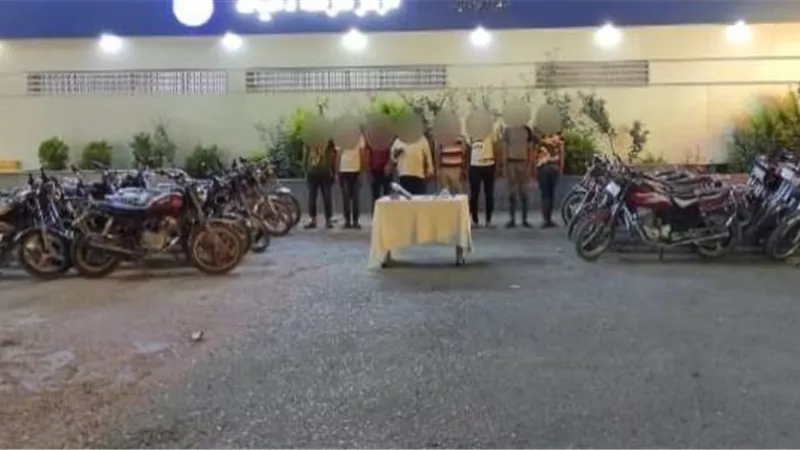 بأسلوب توصيل الأسلاك .. ضبط تشكيل عصابى لسرقة الدراجات النارية بدمياط