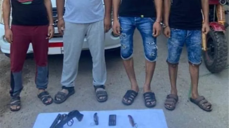 بداخلها 28 قفصا .. عصابة الاربعة وراء السطو المسلح على سيارة دواجن وسرقتها بحمولتها