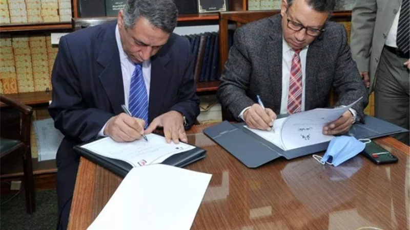 مركز الأهرام لتكنولوجيا المعلومات يوقع عقدا لتنفيذ التحول الرقمى لهيئة النقل النهرى بـ1,5مليون جنيه