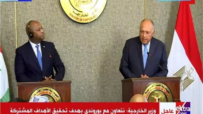 وزير خارجية بوروندى: المياه بالنسبة للمصريين مسألة حياة أو موت.. ويؤكد: الحل عبر الحوار