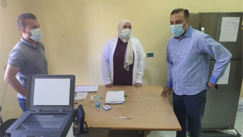 وكيل الصحة بدمياط يتفقد مركز تلقى لقاح كورونا بفارسكور.. بالصور