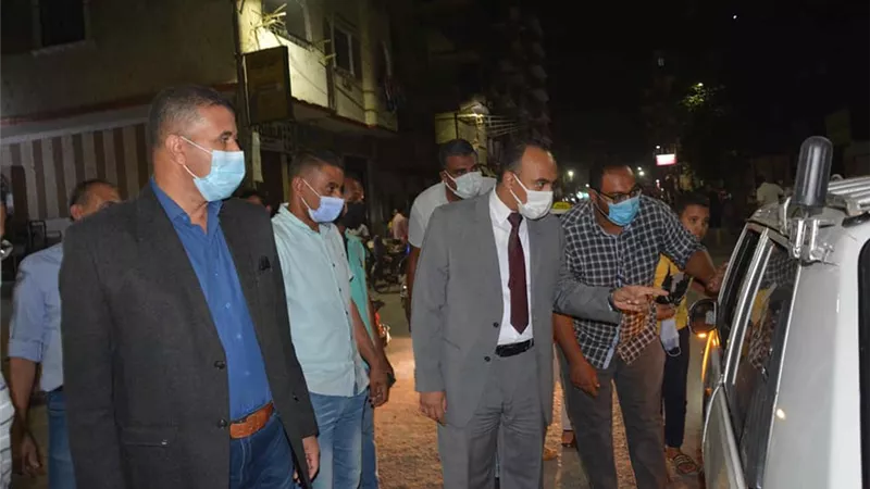 غلق مقهى يقدم الشيشة بالمنيا فى جولة لنائب المحافظ