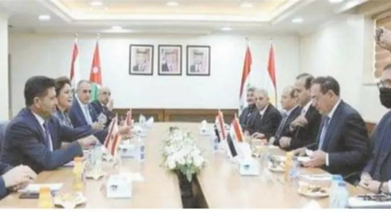 الغاز الطبيعي المصري.. يصل لبنان الاجتماع الوزاري لدول