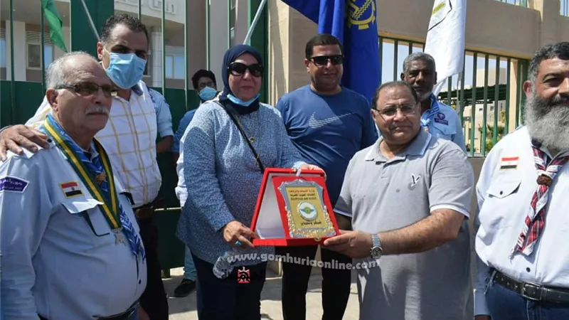 سكرتير مساعد البحر الأحمر يشهد انطلاق مهرجان الكشفي الجوي للسياحة