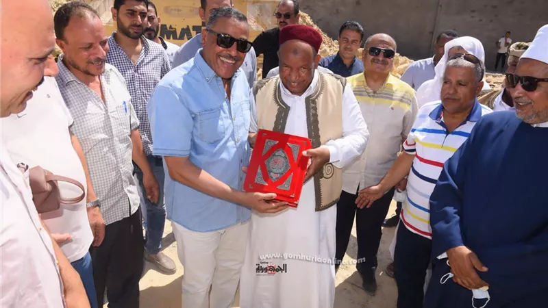 محافظ مطروح يواصل زيارته لواحة سيوة لليوم الثاني ويتفقد المشروعات