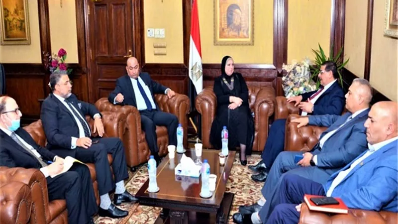 نيفين جامع: تنظيم معارض متنقلة للمنتجات المصرية بالعراق