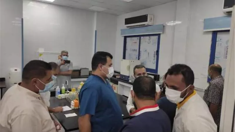 مدير صحة مطروح يتفقد المستشفي العام ..صور