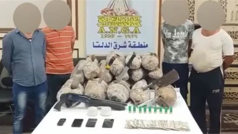 ضبط تشكيلين عصابيين للاتجار فى المخدرات ..بالدقهلية